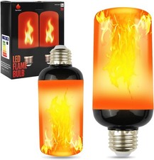 2 Lampadine LED E27 effetto