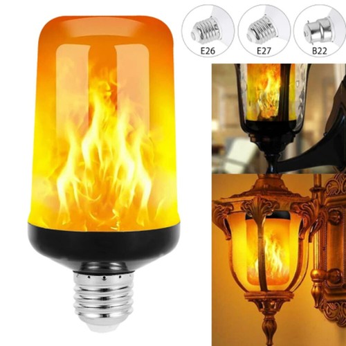 Lampadina led effetto - lampadina, fiamma