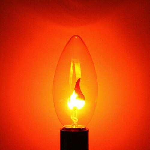 Lampadina effetto fuoco fiamma