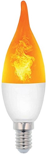 Lampadina led effetto - effetto, fiamma